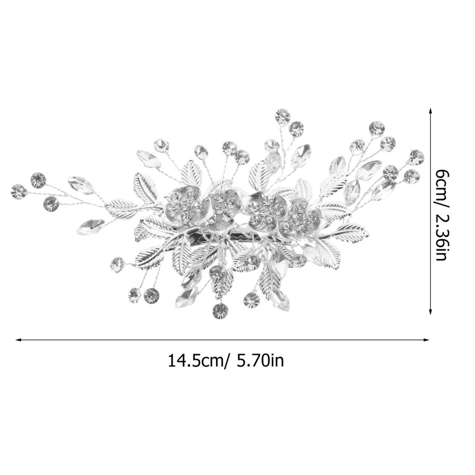Pince À Cheveux Pour Mariage Accessoires De Demoiselle D'honneur Mariée - Photo 2/4