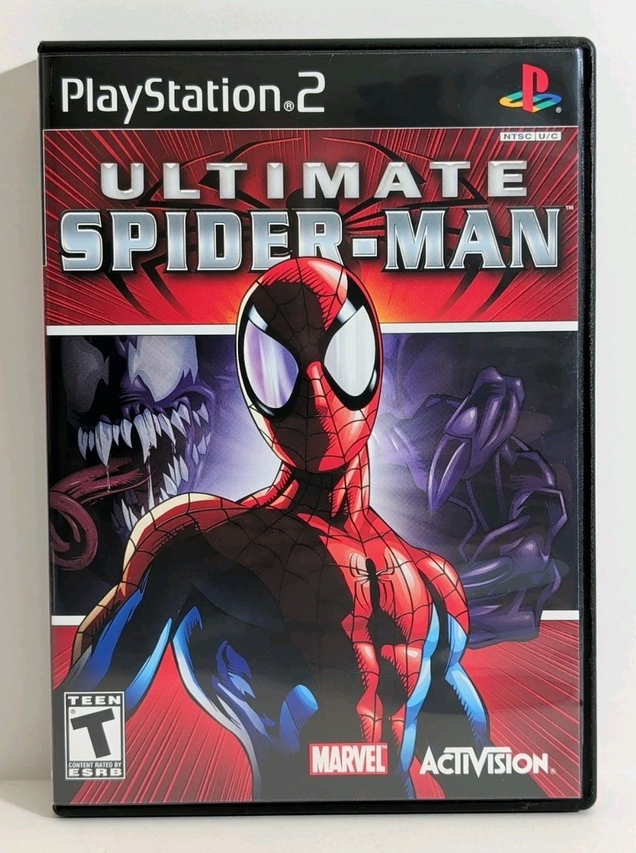 ×PlayStation×spider-man 28cm Ultimate Spider-Man PS2 - CIB - Pristine, BL, Sony PlayStation 2