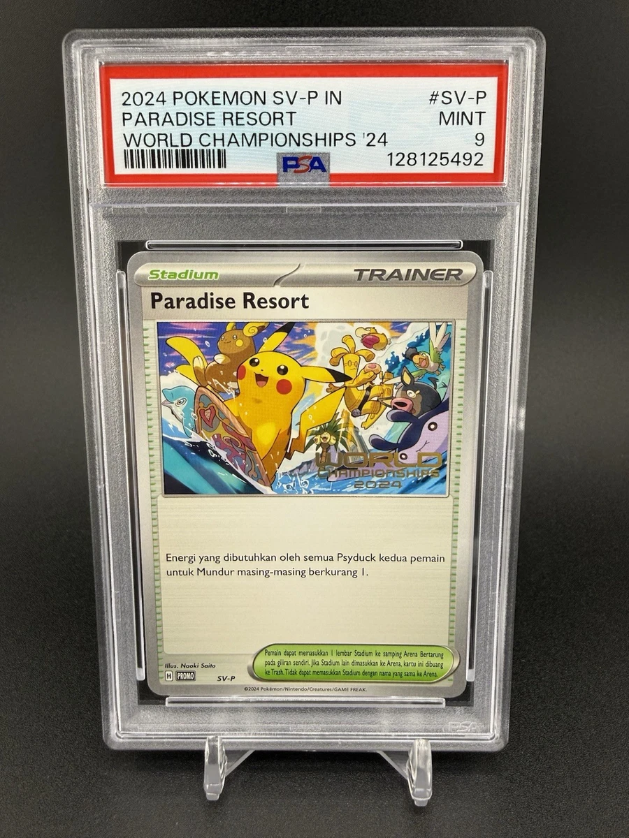 Pikachu Pokémon TCG Grade 9 Rare Individual Collectible Card Game