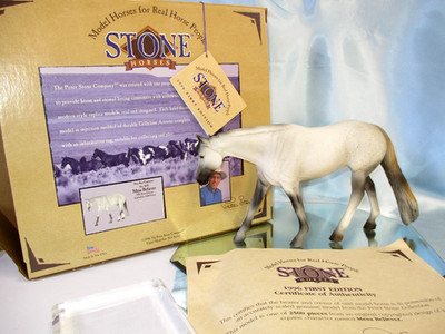 Peter Stone ''Mesa Believer'' Western Pleasure Horse ''First Edition'' #9619 NIB