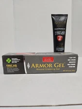 Silver Biotics Armor Gel Wound Dressing Gel | First Aid + Burn Relief 24 PPM ...