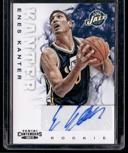 Enes Kanter Autograph #261 2012 Panini Contenders card