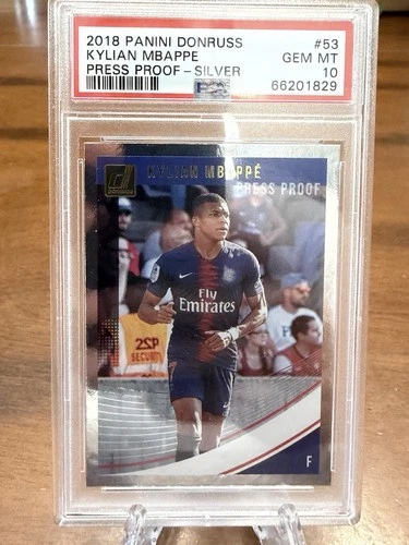 Kylian Mbapp 2018 Donruss Kylian Mbapp #53 Silver