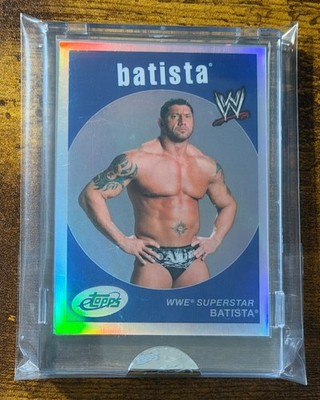 2007 eTopps Encased #ETW-1 - BATISTA - Wrestling WWE #911/999 - FREE SHIPPING