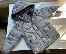 EUC Baby Gap Warmest Jacket Heather Gray Size 4Y