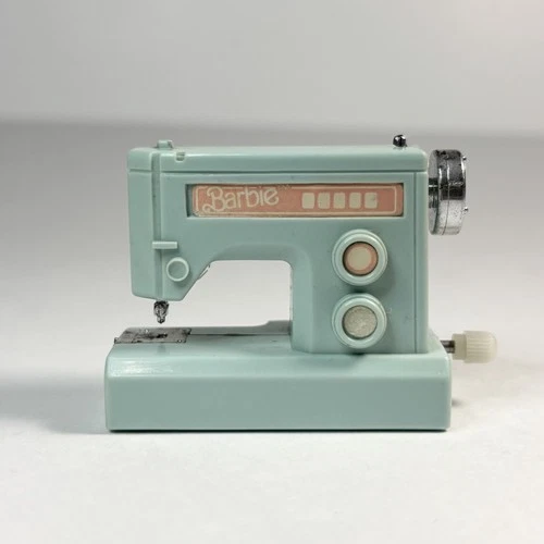 Barbie Wind Up Sewing Machine Vintage 1989 Mattel Works