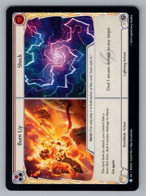 BURN UP // SHOCK ARA017 R FLESH AND BLOOD NM FAIZAL FIKRI''_