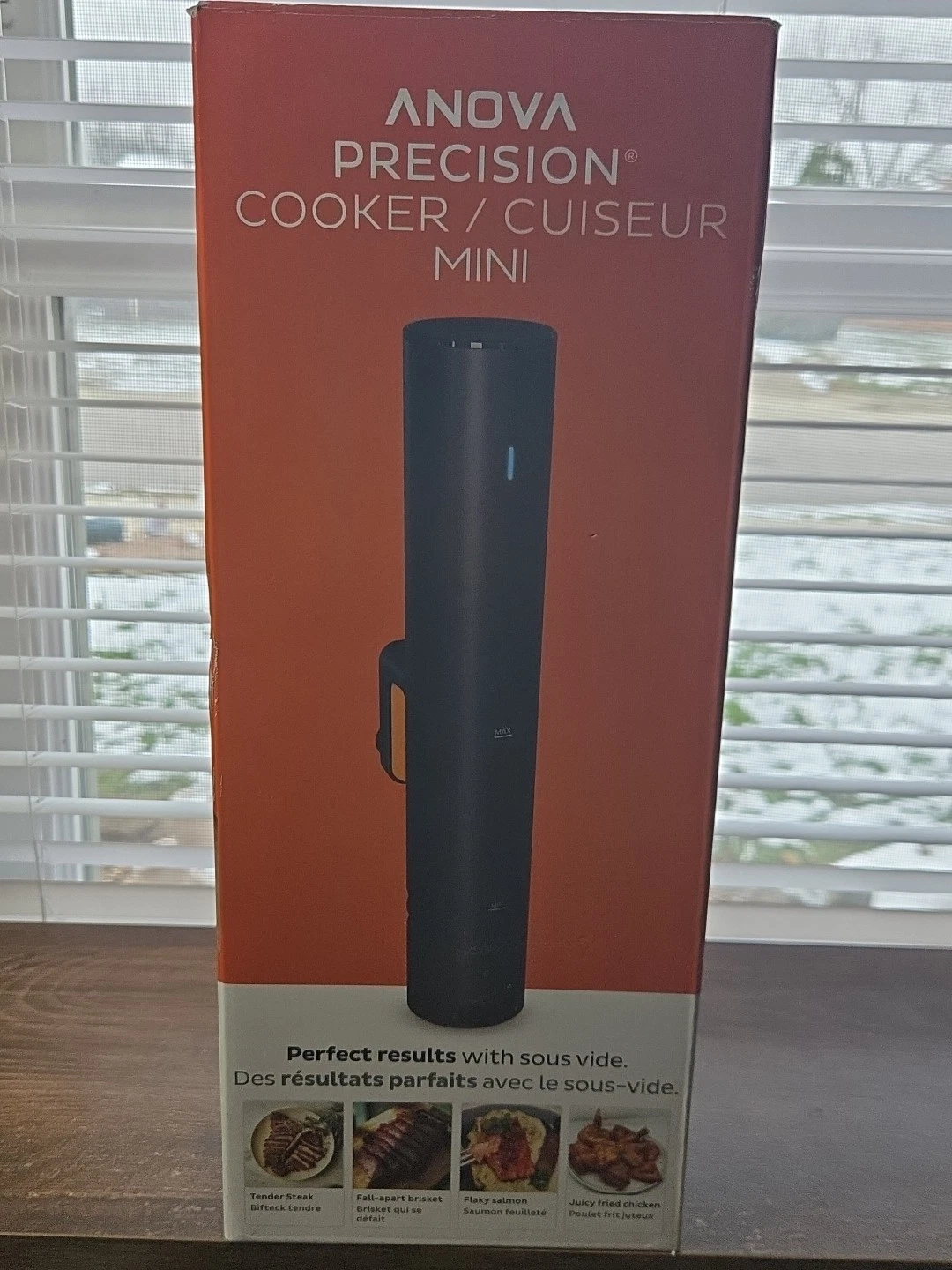 Anova Precision Cooker Mini Sous Vide Machine Bluetooth New Sealed