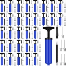 100 Sets Ball Pump Bulk Air Pump for Sports Balls Include Needle Nozzle Exten...