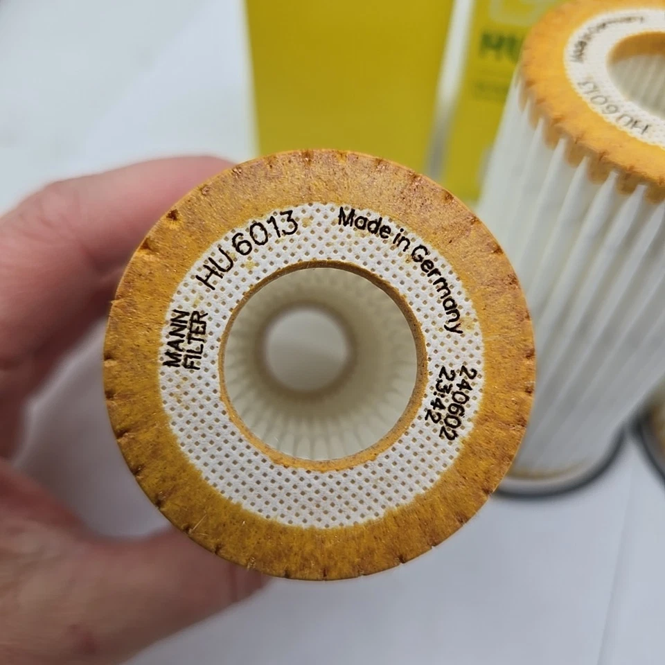 Juego Mann Lote de 4 Kits de Filtro de Aceite HU6013Z para Audi A3 A4 Quattro VW Passat Foto 2 de 4