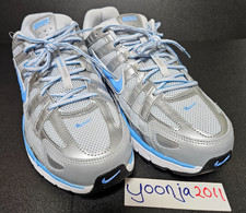 Nike P-6000 - US Size 11 - Metallic Platinum/University Blue - Style CD6404 025