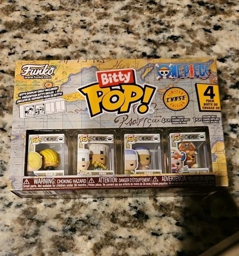 One Piece Sanji Funko Bitty Pop! Mini-Figure 4-Pack Buggy The Clown Chase