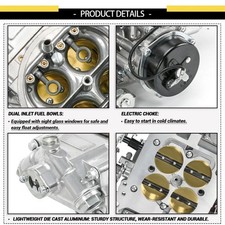 Quick Fuel Brawler Carburetor 650 Cfm 4150 4 Barrel Electric Choke Us Quick Fuel Brawler Carburetor 650 Cfm 4150 4 Barrel Electric Choke Us