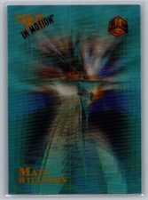 1995 Sportflix UC3 Baseball In Motion #IM6 Matt Williams - VG - Giants