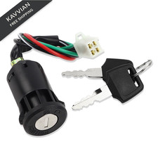 4 Wires Ignition Switch Key for 50-250CC ATV Dirt Pit Bike 1990-2014 Models