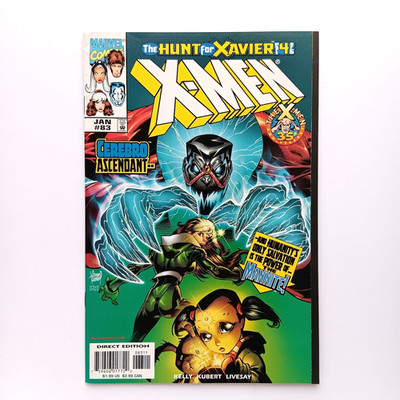 X-MEN #83 (1999)  Hunt for Xavier Part 4 of 6, Marvel Comics | Z 1+ VF+