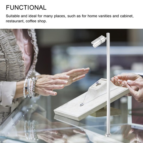 Jewelry Showcases Display LED Spotlight Lighting Fixture Standing Up Cabinet A - Bild 1 von 24