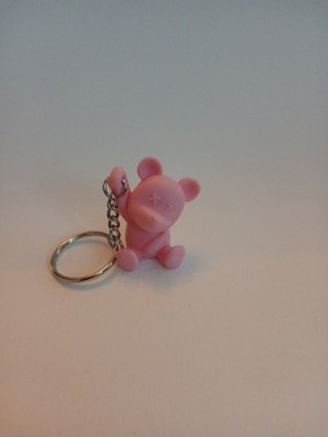 3d Printed Keychain Love Bears 3D Printed Fidget Toy Keychain