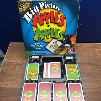 Apples to Apples Big Picture (2012) Family Board Game - Mattel Games