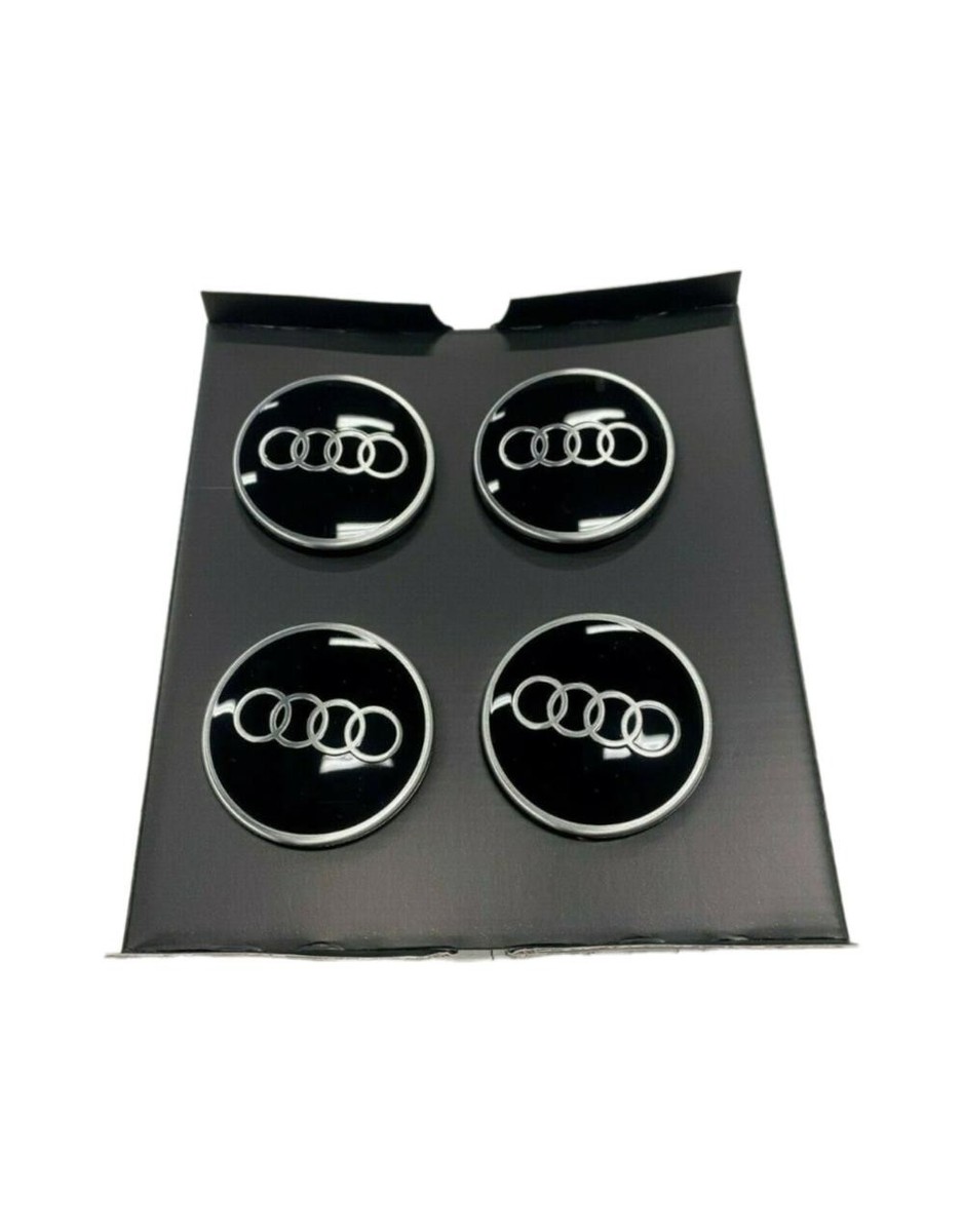 Audi Dynamic Spinning Center Hub Cap | 4M8071006A | Black