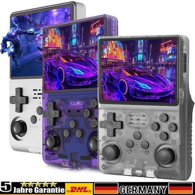 R40s pro Retro Handheld Spielekonsole 256GB |30000+ Spiele | 3.5Zoll IPS 3800mAh