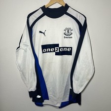 Everton 2001-2002 Goalkeeper Jersey | Vintage Soccer M