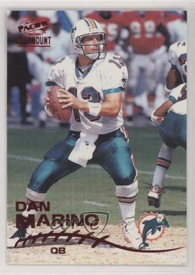 1998 Pacific Paramount Red Dan Marino #122 HOF o7m