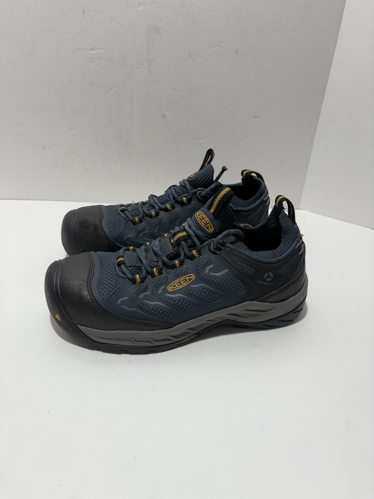 Scarpe da lavoro Keen utility donna 7D punta in acciaio konnect fit blu trekking ASTM F2413 18