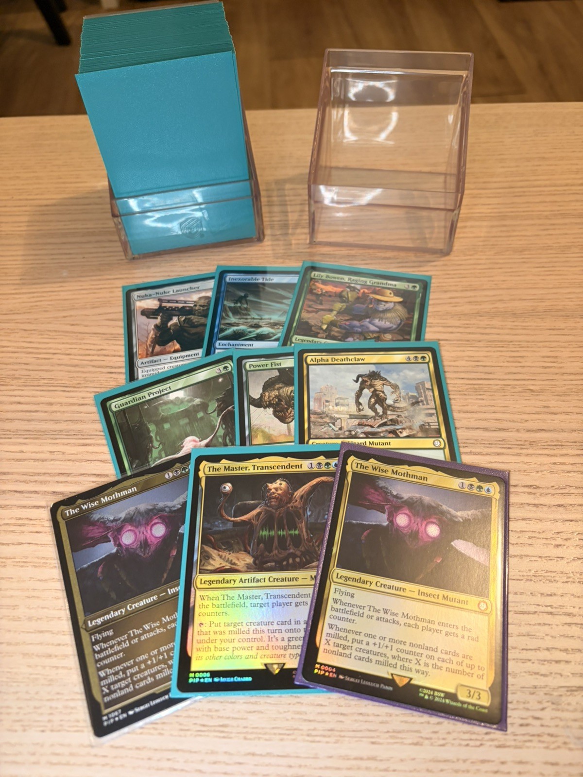 Magic The Gathering Magic The Gathering - Mazo Fallout Mutant Menace Commander - En caja y manga