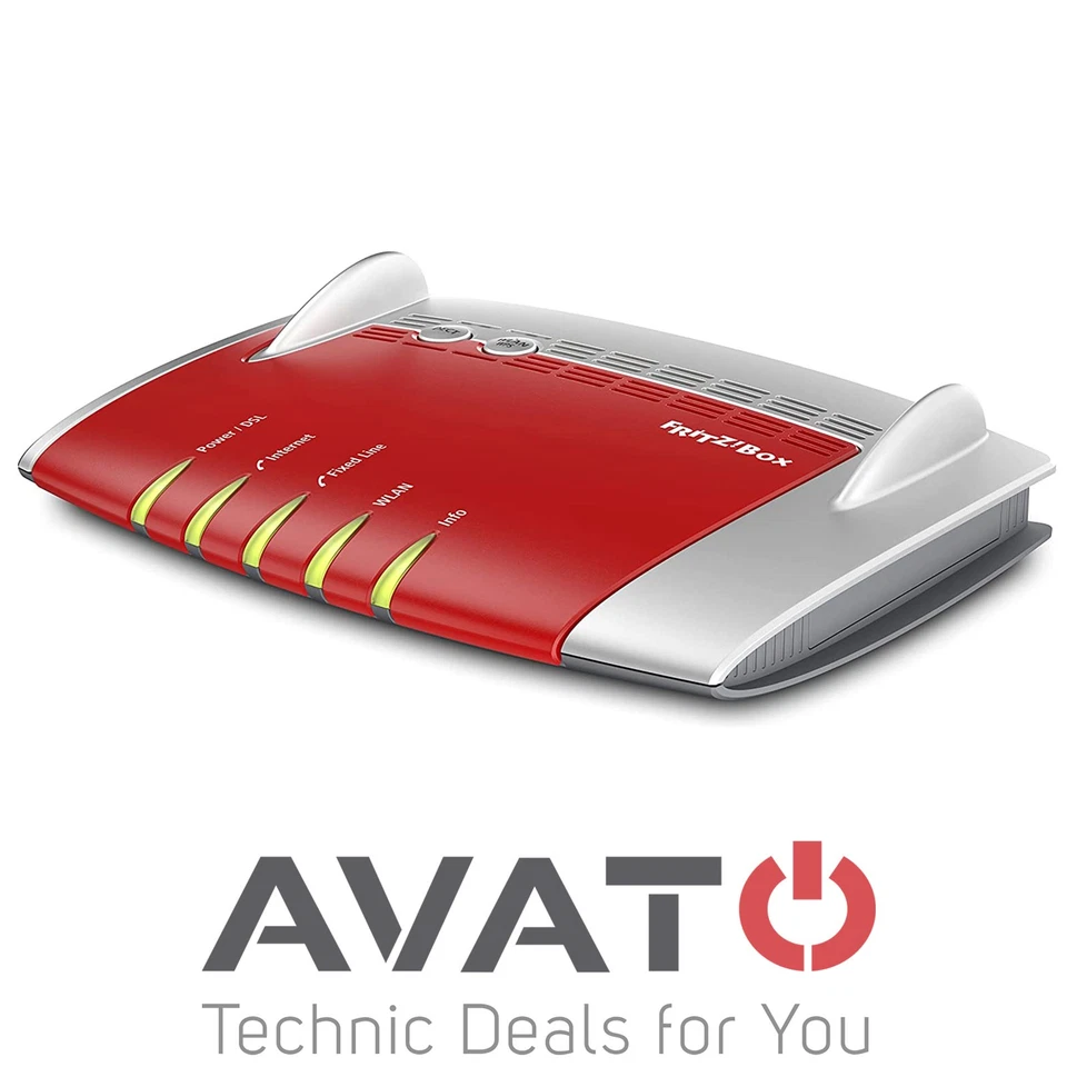 AVM FRITZBox 7490 International MESH WLAN Router VDSL DSL Modem ISDN Gigabit  - Bild 3 von 3