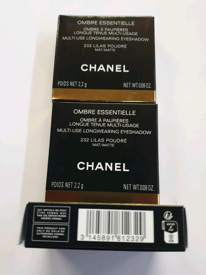 3x Chanel Ombre Essentielle 232 Lila Poudre Matte 3x 2,2g NEU/Ovp - Bild 3 von 4