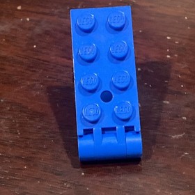 1990s LEGO Blue Hinge Plate 2 x 4 Insectoids Ice Planet 6983 6977 1793 # 3149c01