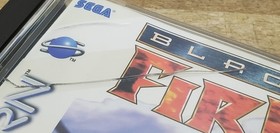 Lot of 2 SEGA SATURN Games BLACK FIRE & Virtua Racing