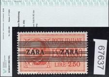 Zara, Mi.-Nr. 38 Type III ** gepr&uuml;ft  Attest  (+300%)