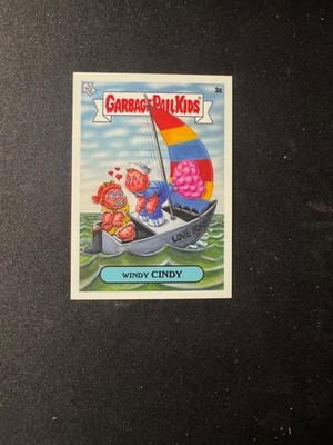 2026 Topps GPK Pail Kids Valentine s Day Windy Cindy C Name Variation 3c SP