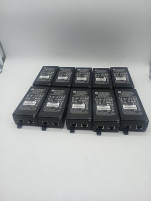 Lot Of 10 PHIHONG POE29U-1AT(PL) POE 56.0V 0.536A 30.016W Power Supply Adapter 