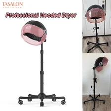 TASALON 1875W Professional Adjustable Standing Hooded Hair Dryer Salon Home Spa