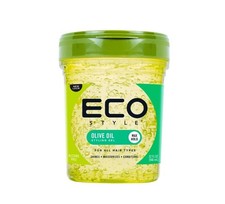 Eco Style Olive Oil Hair Styling Gel, 32 oz., Moisturizing, Unisex