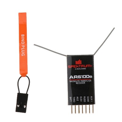AR6100e DSM2 6CH 2.4G for JR / SPEKTRUM DX7 DX8 DX9 Remote Control Transmitter