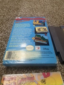 Mickey&rsquo;s Safari In Letterland NES CIB Nintendo 