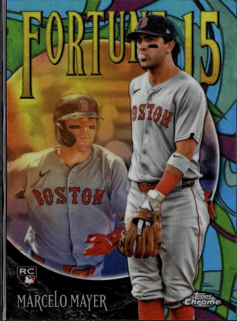 2025 Topps Chrome Update #F15-20 Marcelo Mayer Fortune 15
