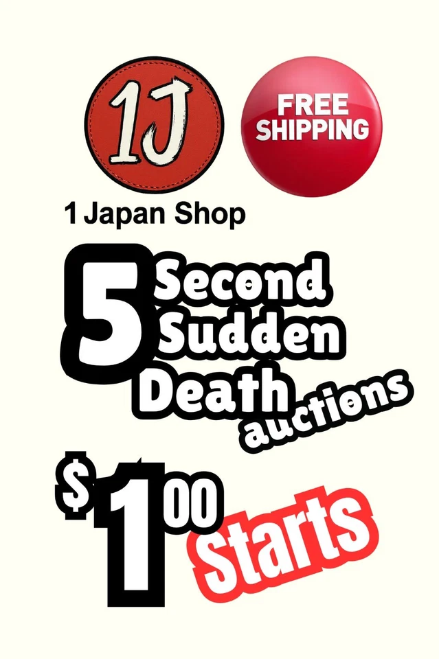 ✓FREE SHIPPING ✓$1 starts 🔥NO Tariffs 🔥Sudden Death✓✓✓ 1