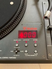 Vestax PDX-D3 Vintage DJ Turntable Dark Body Made in Japan As-Is From Japan
