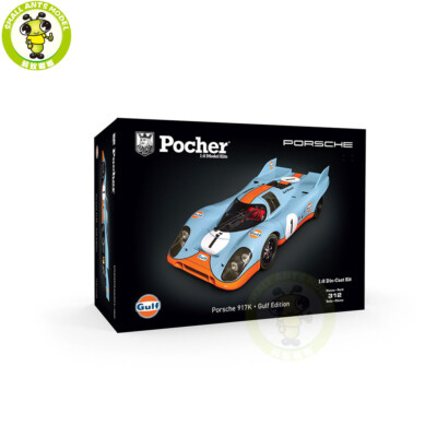 1/8 Pocher HK118 Porsche 917K Gulf Edition Diecast Scale Kit Gifts