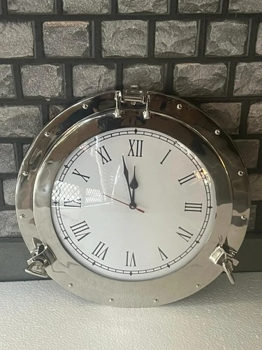 Nautical Ship Porthole Wall Clock Perfect Christmas Gift Ideas For Home Decor - Picture 4 of 18