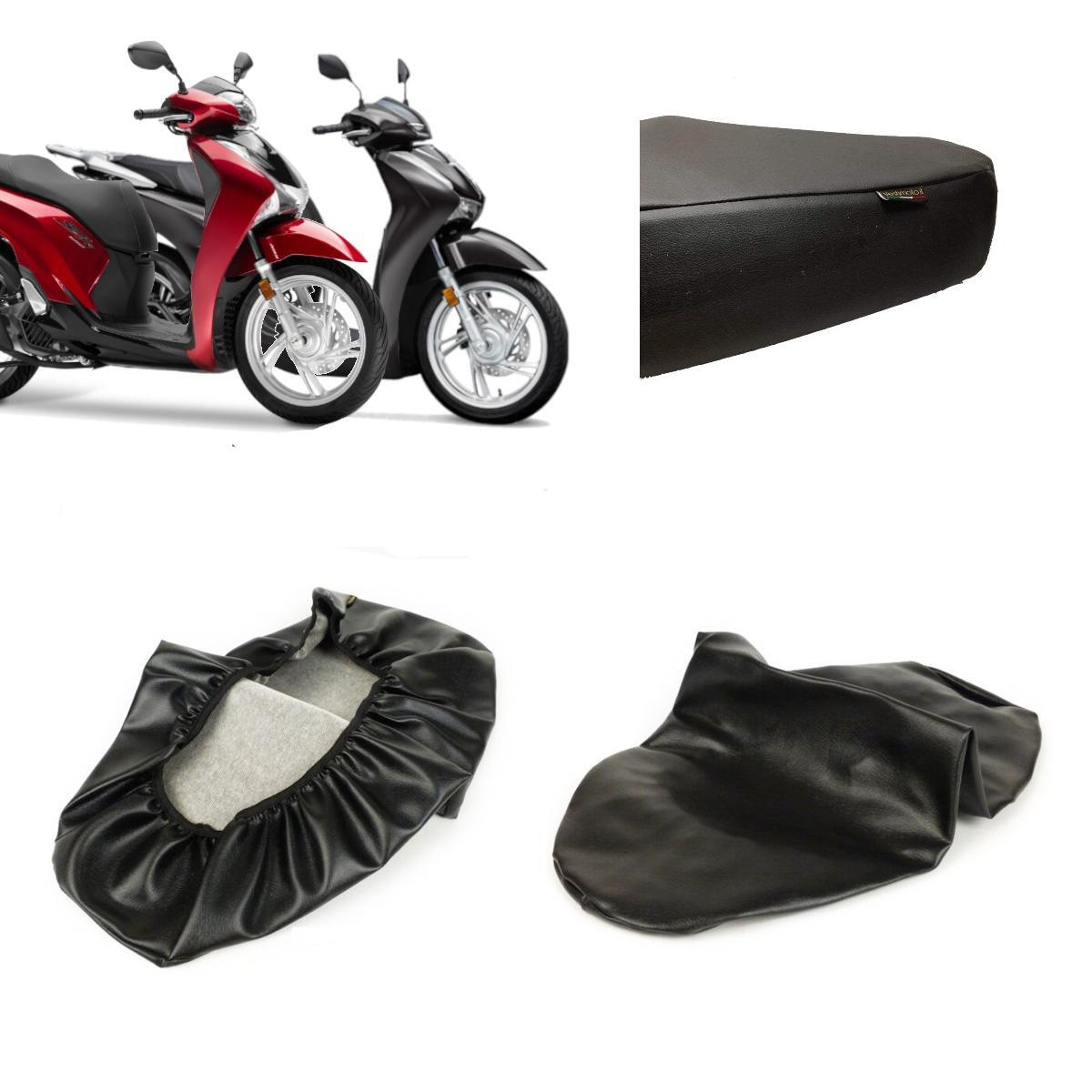 Sh 150i Sh 125i 2022 Colori Seat Cover In Faux Leather Black