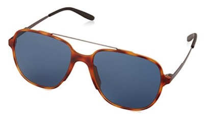 CARRERA MAVERICK 119/S T6L Light Havana Blue 55mm UNISEX Square SUNGLASSES NWT