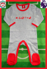 Image of ⚽️Liverpool FC⚽️Authentic⚽️Babys Little Liver Sleepsuit⚽️3-6 Months⚽️New⚽️65⚽️