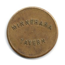 MINNEHAHA TAVERN • GOOD FOR 5¢ IN TRADE • SAINT PAUL, MINNESOTA, MN. • TC-138615