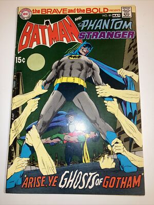 BRAVE AND THE BOLD # 89 - (VF- BATMAN & PHANTOM STRANGER-NEAL ADAMS COVER